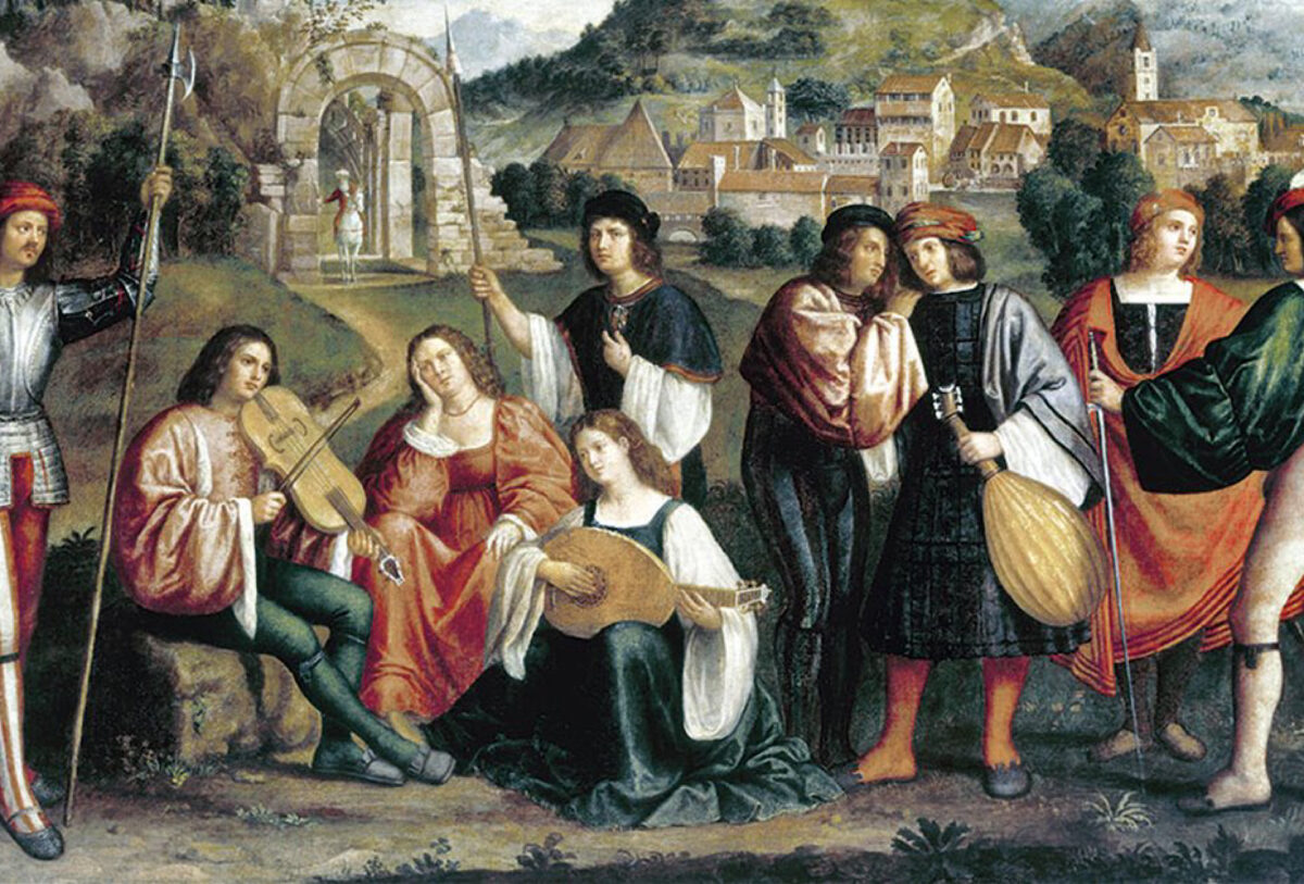 regina Cornaro alla corte di Asolo