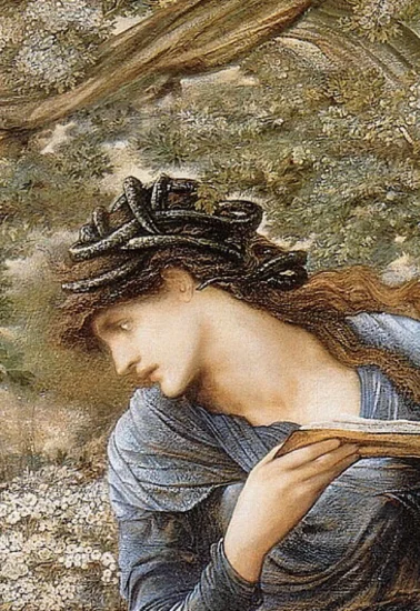 La seduzione di Merlino, opera di Edward Burne Jones, 1874 e Umanesimo